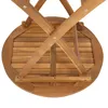DEGAMO Gartentisch Holztisch Bistrotisch Tisch 75cm rund Produktbild-Vorschau 5