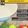 Karl Krüger 10128PAB Schüssel Sylt emailliert, blau, 28 cm Produktbild-Vorschau 3