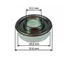 2 x 28,6 mm x 12,2 mm x 9,3 mm roulement universel de Voir les images du produit 2