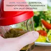 Westmark Schüttelbecher Mix-Ei, 0,25 l, rot, 30892270 Produktbild-Vorschau 2