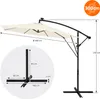 ML-Design Ampelschirm Ø300cm mit LED Solar Beige Alu Produktbild-Vorschau 9