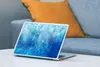 MuchoWow® Laptop Aufkleber Sticker Cover Aquarell - Blau - Produktbild-Vorschau 4