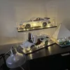 Transparente Acryl Vitrine mit Schwarzem Sockel 40x20x20cm Produktbild-Vorschau 5