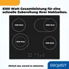 Exquisit Kochfeld EKC 601-2.1 BZ | Glaskeramik | Touch Produktbild-Vorschau 7