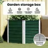 vidaXL Letto da giardino rialzato Acciaio zincato Anteprima dell’immagine prodotto 3