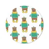 MuchoWow® Mauspad Mousepad Plüschtier - Bär - Muster 20x20 Produktbild-Vorschau 1