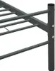 A close-up view of a metal bed frame. Náhľad obrázku produktu