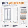 GastroHero Getränkekühlschrank ECO 630 mit Leuchtaufsatz, 2 Produktbild-Vorschau 5