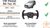 Autoradio Einbaupaket Pioneer SPH-DA77DAB passend für VW Produktbild-Vorschau 2