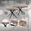 ML-Design Esstisch ausziehbar rund 100-140 cm Produktbild-Vorschau 4