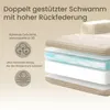 Ecksofa Couch L-Form,Sofa Links Samtstoff Vierersofa mit Produktbild-Vorschau 2