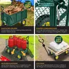 KESSER® Bollerwagen 550kg belastbar Gartenwagen Produktbild-Vorschau 3