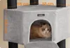 FEANDREA Kratzbaum 186 cm, Katzenbaum für große katzen, 13 Produktbild-Vorschau 9