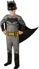 Justice League Batman Basic Kostüm für Kinder Kindergröße: Produktbild-Vorschau 1