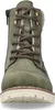 A close-up, front-facing view of a green women's boot. Produktbild-Vorschau