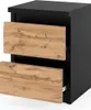 Nachttisch - Nachtschrank - Nachtkommode mit Schubladen Produktbild-Vorschau 2