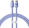 Cable Usb-C Do Usb-C Baseus Crystal Shine,100W, 1.2M Voir les images du produit 11