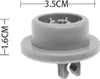 INF Roulettes de panier inférieur pour lave-vaisselle Bosch Voir les images du produit 2