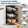 XINZI Panier coulissant pour armoire de cuisine 60 cm, lot Voir les images du produit 3