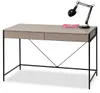 Breiter Schreibtisch DAMJAR - beige / schwarz Produktbild-Vorschau 4