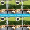 Solar-Brunnen Set für draußen - 45 x 23 cm Schale anthrazit Produktbild-Vorschau 5