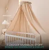 Betthimmel Beige I Deko Set für Babybett mit Himmelstange - Produktbild-Vorschau 4