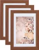 3er Pack Holz Bilderrahmen Foto Plexi Rahmen Acryl Collage Produktbild-Vorschau 1