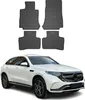 2019-2025 Mercedes EQC N293 Fußmatten Gummi Schwarz 4 tlg Produktbild-Vorschau 1