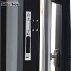 A close-up view of a door lock mechanism, showing the strike plate and part of the door handle. Produktbild-Vorschau