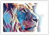 Poster - Poster ohne Rahmen - Löwe Mähne Märchen - 70x50 cm Produktbild-Vorschau 1