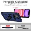Pouzdro pro iPhone 12 Mini dvouvrstvé pouzdro s posuvným Náhled obrázku produktu 5