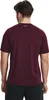 Under Armour Ua Tech 2.0 Ss Tee Novelty Dark Maroon Dark Produktbild-Vorschau 6