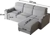 Masseno Ecksofa PADWA mit Schlaffunktion L-Form, Sofa mit Produktbild-Vorschau 10