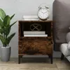 Nachttisch Räuchereiche 40x35x50 cm Produktbild-Vorschau 2