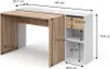 Vicco Schreibtisch Ben, 145 x 46.4 cm, Weiß/Sonoma Produktbild-Vorschau 3