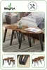 BEGRYF Couchtisch Set 3-teilig 59x52x45 cm dunkelbraun Produktbild-Vorschau 2