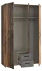 Armadio Forte ECONOBOX 120, stile rustico, 3 ante, 2 Anteprima dell’immagine prodotto 6