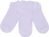 Damen Sneaker Socken 3-er Pack Unifarben Flieder Größe Produktbild-Vorschau 1