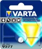 The image shows the packaging of a Varta V377 battery. Anteprima dell’immagine prodotto