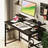 Mondeer Bureau Bureau informatique avec support d'écran et Voir les images du produit 3