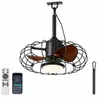 Deckenventilator mit Beleuchtung, IP65 Außen Käfig Produktbild-Vorschau 1