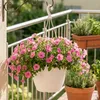 Blumenampel Pflanztopf Galicia Ø 30 x H 19 cm Weiß Produktbild-Vorschau 3