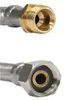 Tubo Flessibile Blindato in Acciaio Inox DN8, 3/8" AG x Anteprima dell’immagine prodotto 2