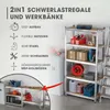 EASYmaxx Schwerlastregal & Werkbank 875 kg Traglast, 175 kg Produktbild-Vorschau 2