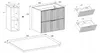 Rodan | Waschbeckenunterschrank Braun 80 cm - Tischplatte Produktbild-Vorschau 7