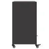 A plain white background with a dark gray cabinet on wheels. Anteprima dell’immagine prodotto