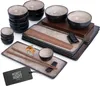 Moritz & Moritz VIDA 29tlg Sushi Geschirr Set Beige für 4 Produktbild-Vorschau 1