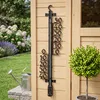 47cm XL Außenthermometer Analog Kunststoff Schwarz Produktbild-Vorschau 5