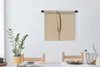 MuchoWow® Wandteppich Wandbehang Gold bemalte Feder auf Produktbild-Vorschau 3