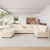 Merax 6-Sitzer U-Form Ecksofa, L-Form Modulares Sofa mit Produktbild-Vorschau 3